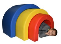 Regenbogen-Softbausteine XXL 4er-Set