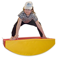 XXL Schaumstoffwippe blau-gelb