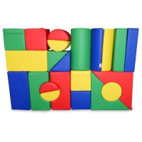 22-tlg. Set Kindergarten XXL Großbausteine