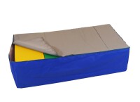 Bezug-Hülle für Schaumstoffbaukasten 180x150x30 cm inkl. Griffe