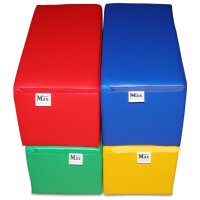 XXL Sitzhocker Quader Kindergartensitzsteine 4-tlg.