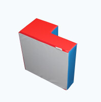 Krippen Kinder Bewegungsbaustelle Lauf Lernpfad U-3 Kissen blau