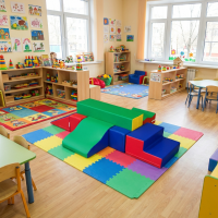 Bewegungsstrecke 7-tlg. mit Antirutschboden