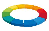 Regenbogen Sitzkissen
