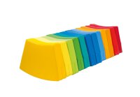 Sitzkissen Kreis Regenbogen 12-tlg.