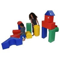 XXL Schaumstoff-Bausteine Kindergarten 22-tlg.