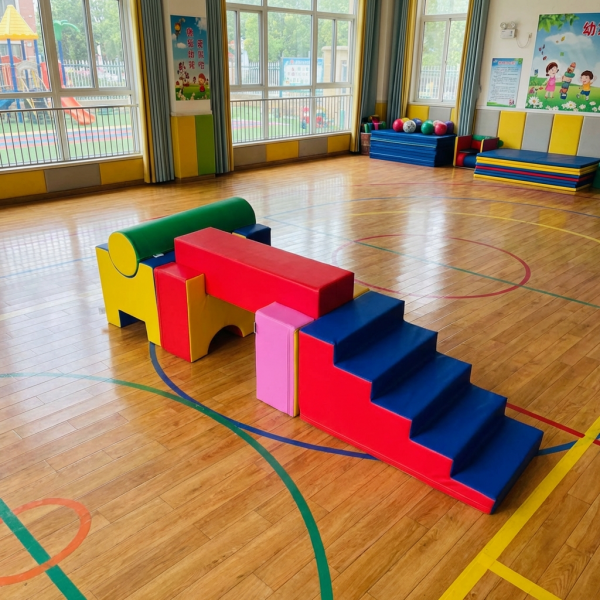 Bewegungsparcours mit Schwebebalken 7-tlg.