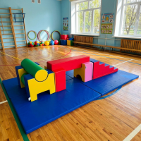 Bewegungsparcours mit Schwebebalken 7-tlg.