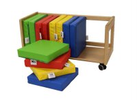 Sitzkissen-Set 8 er Satz 30x30x15 cm