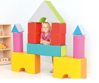 Schaumstoffbausteine für Kleinkinder Set 33-tlg.