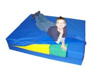 XXL  Großbausteine Turnmatte Set 21-tlg.