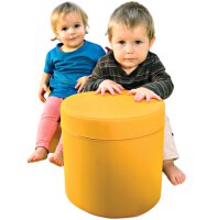 8 er Set XXL Sitzhocker Rundsäule 30xØ30 cm