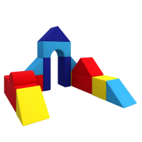XXL Riesenbausteine Happy Castle 16-tlg.