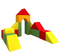 XXL Riesenbausteine Happy Castle 16-tlg.