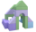 XXL Riesenbausteine Happy Castle 23-tlg.
