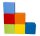 XXL Schaumstoff Bunte Quader 40x40x25 cm 6er-Set