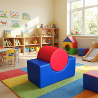 Genesis round XL Schaumstoffblöcke 2-tlg.