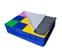 25-tlg. XXL Castle Softbausteine Sport mit Turnmatten