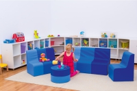 Sitzgruppe Max Quadro blau