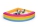 Eckbällebad Regenbogen inkl. Bälle