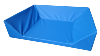 Wickeltischauflage mit Schutzkanten 101 cm x 25 cm...
