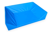 Wickeltischauflage mit Schutzkanten 101 cm x 25 cm...
