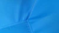 Wickeltischauflage mit Schutzkanten 101 cm x 25 cm Aufkantung blau