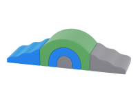 Hindernisparcours aus Schaumstoff Spielplatz-Sets 5-tlg.