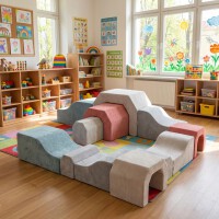 Igel Max Krabbelecke Spielpolster Cord