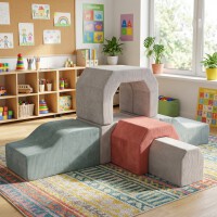 Igel Max Krabbelecke Spielpolster Cord