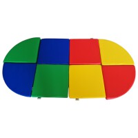 Turnmatte 8 er Satz mit Antirutschboden