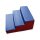 Treppe mit 3 Stuffen 60x60x30 cm Antirutschboden
