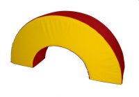 XXL Schaumstoffbaustein Halbkreis Regenbogen-Farbwahl