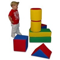 XL Schaumstoff Bausteine 6-tlg.