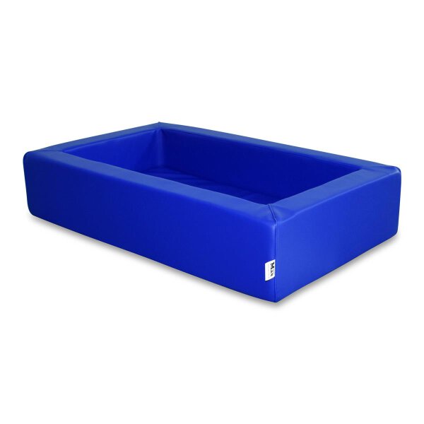 Bettchen blau (4515) + Matratze Türkis