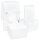 XXL Schaumstoff Klotz 40x40x25 cm 12er-Set